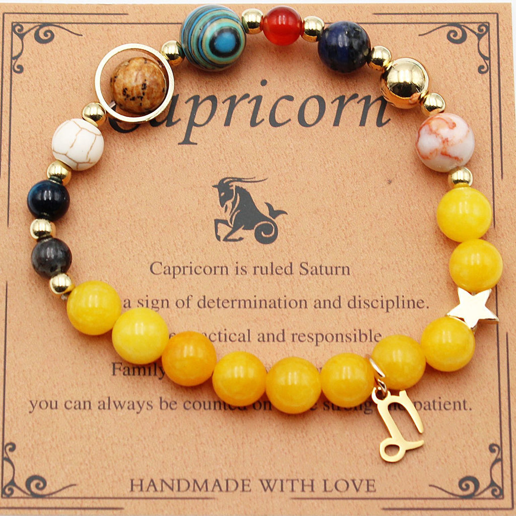 Morgan Stone Beaded Constellation Planet Bracelet