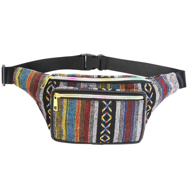 Embroidered Hippie Bohemian Crossbody Fanny Pack Festival Bag