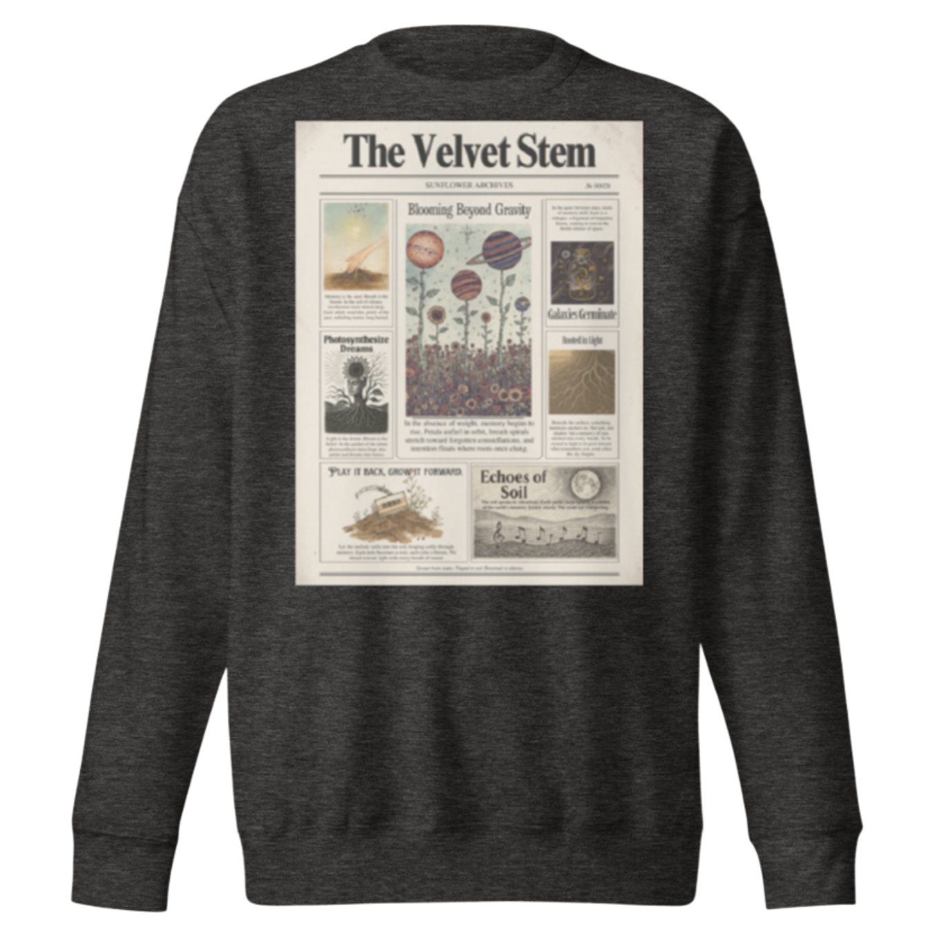 The Velvet Stem Premium Sweatshirt