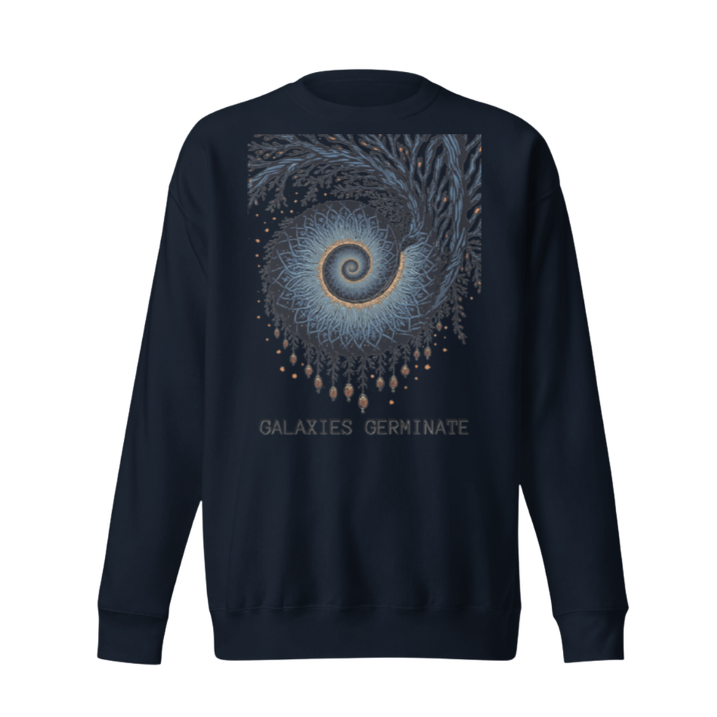 Galaxies Germinate Premium Sweatshirt