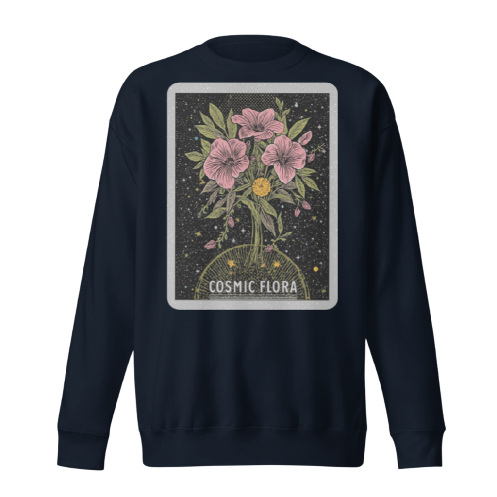 Cosmic Flora Premium Sweatshirt
