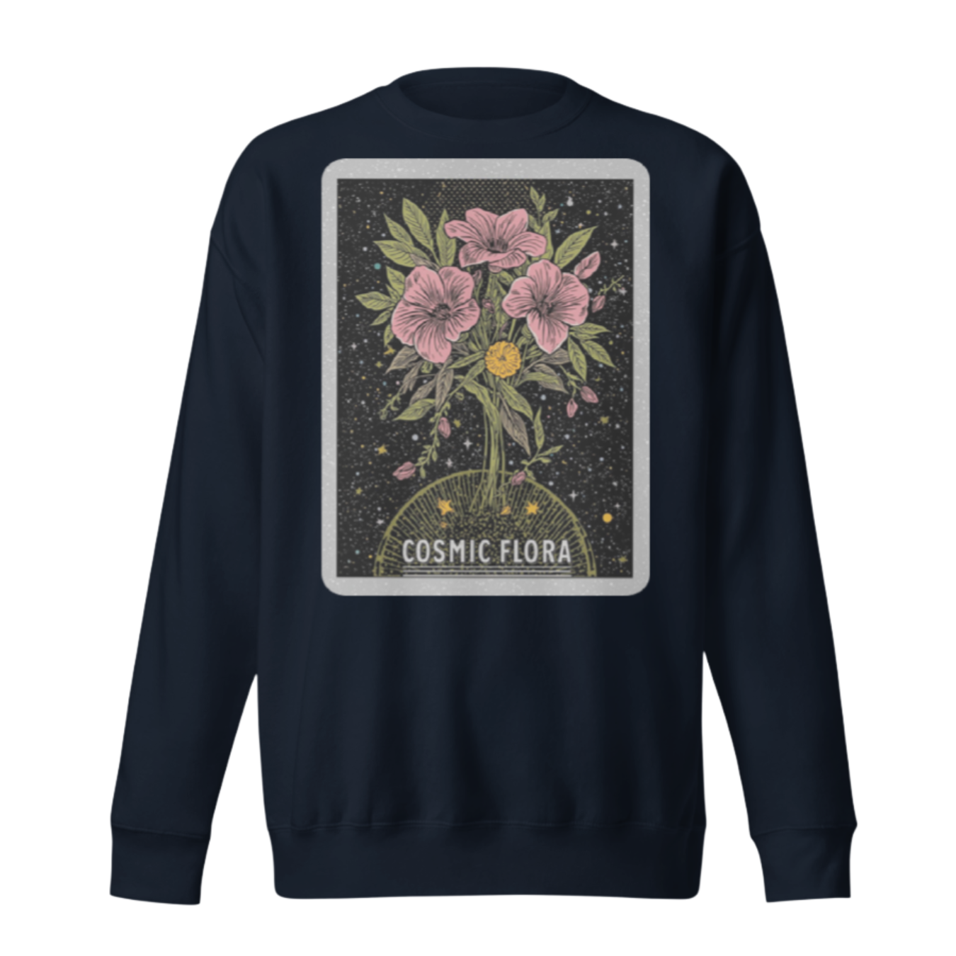Cosmic Flora Premium Sweatshirt