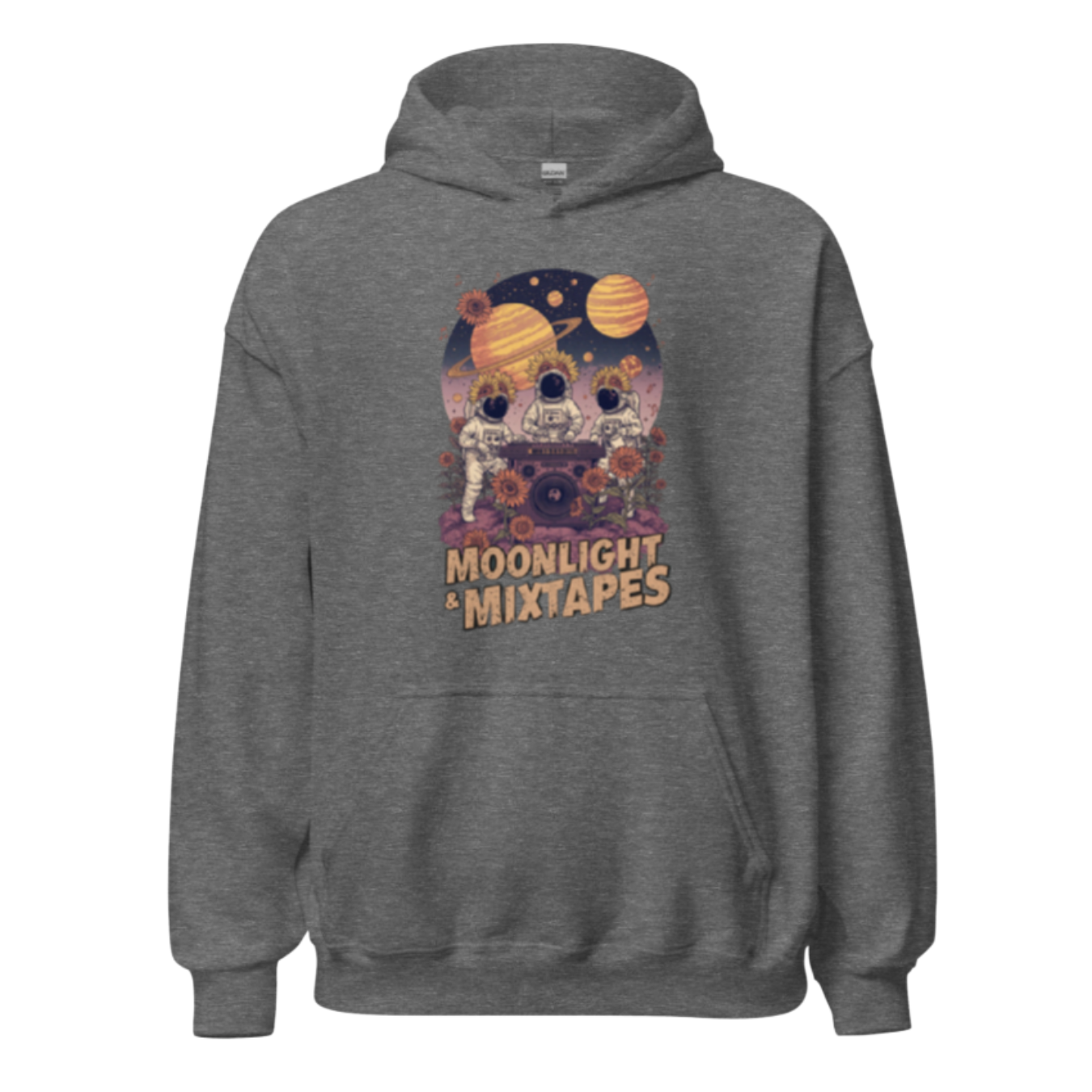 Moonlight & Mixtapes Soft Blend Hoodie