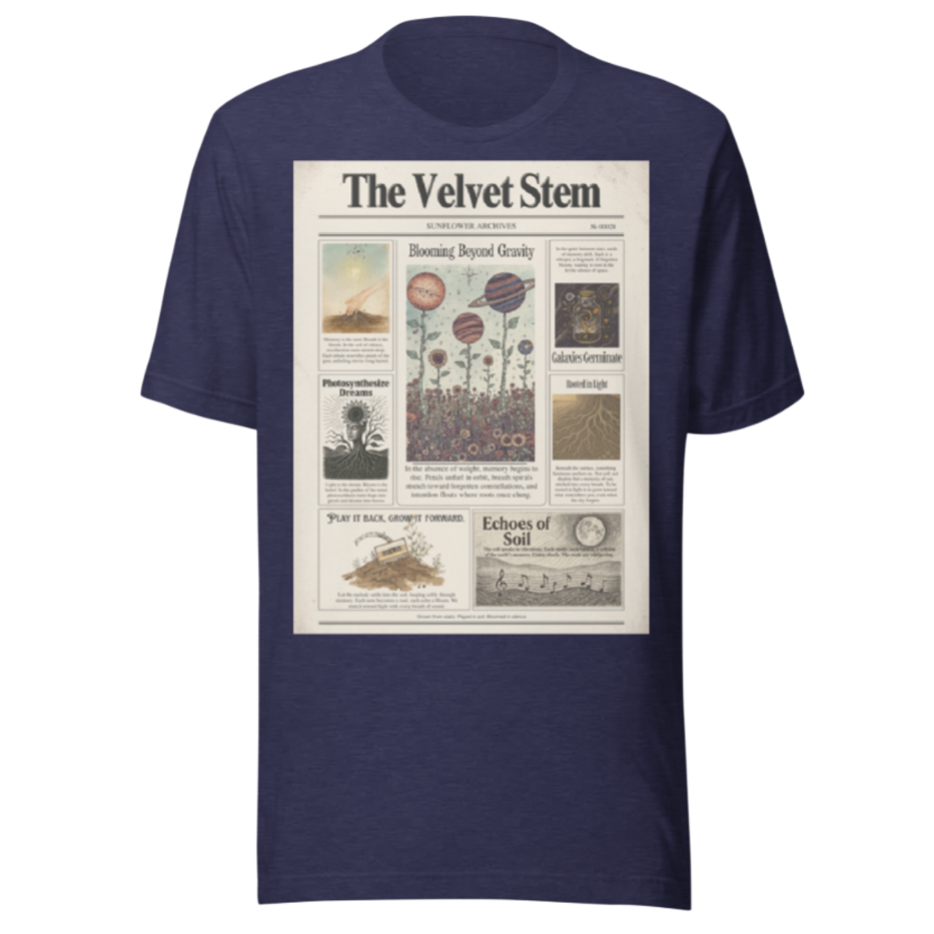 The Velvet Stem Essential Tee
