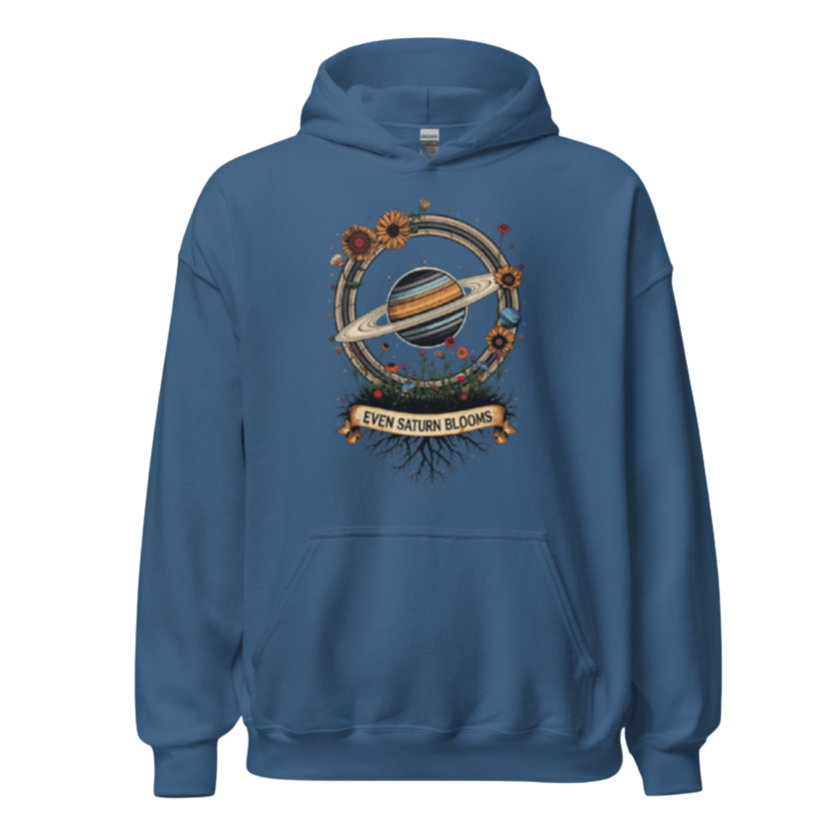 Even Saturn Blooms Blend Hoodie