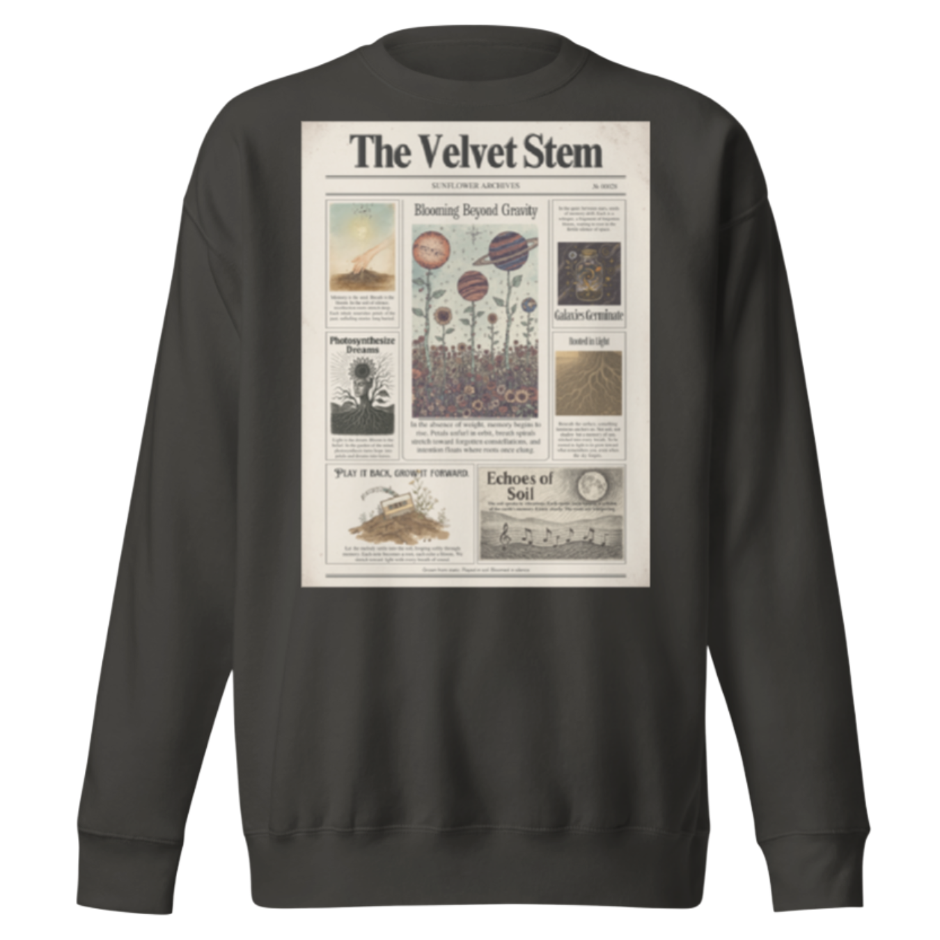 The Velvet Stem Premium Sweatshirt
