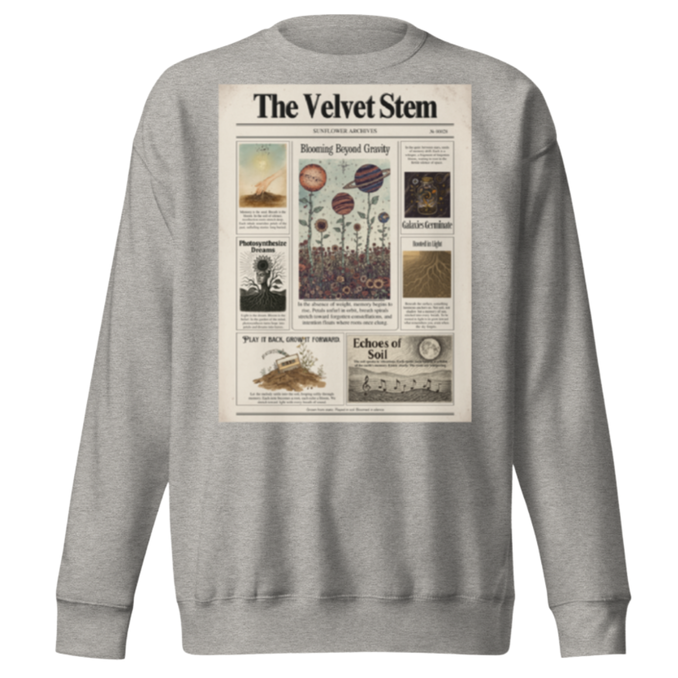 The Velvet Stem Premium Sweatshirt