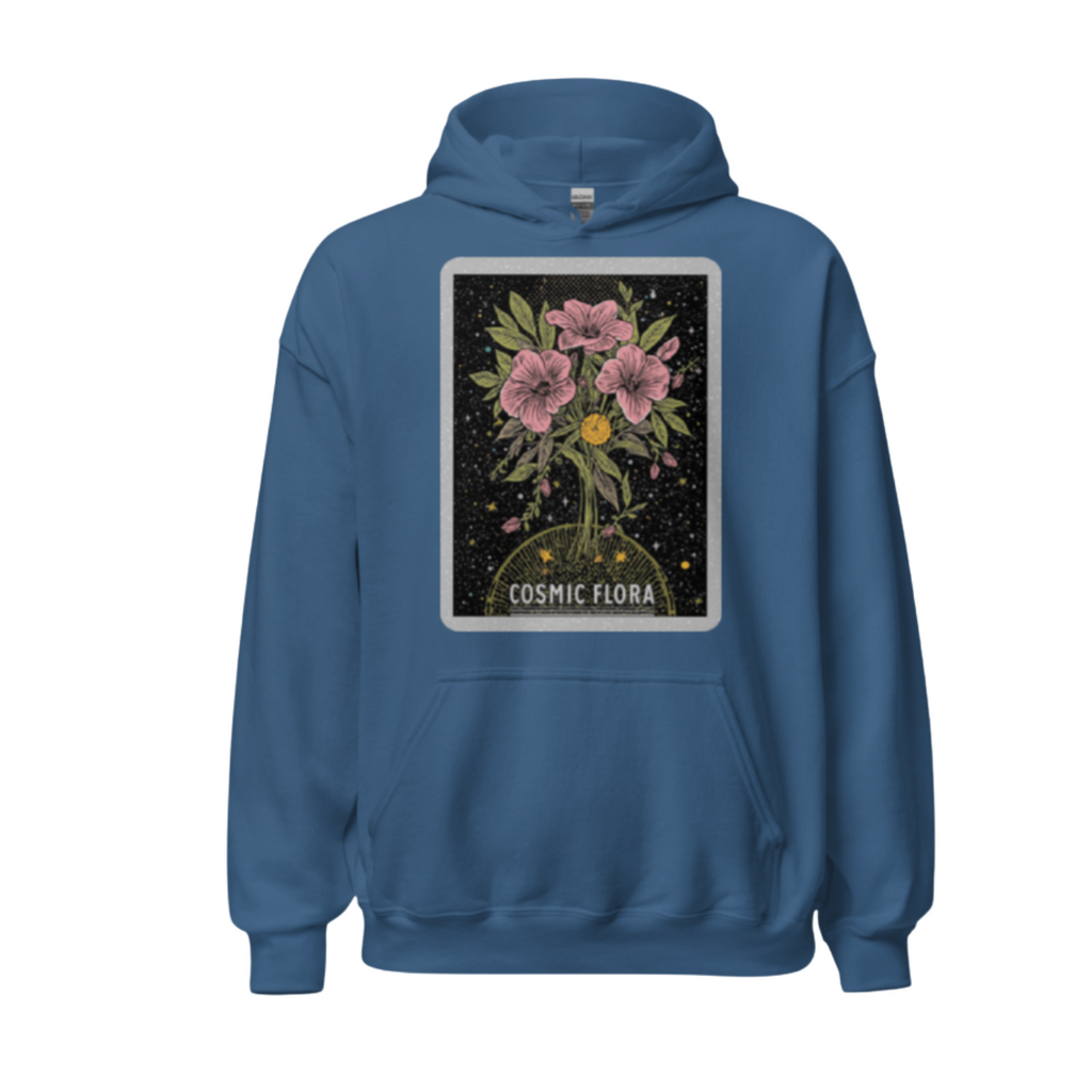 Cosmic Flora Soft Blend Hoodie