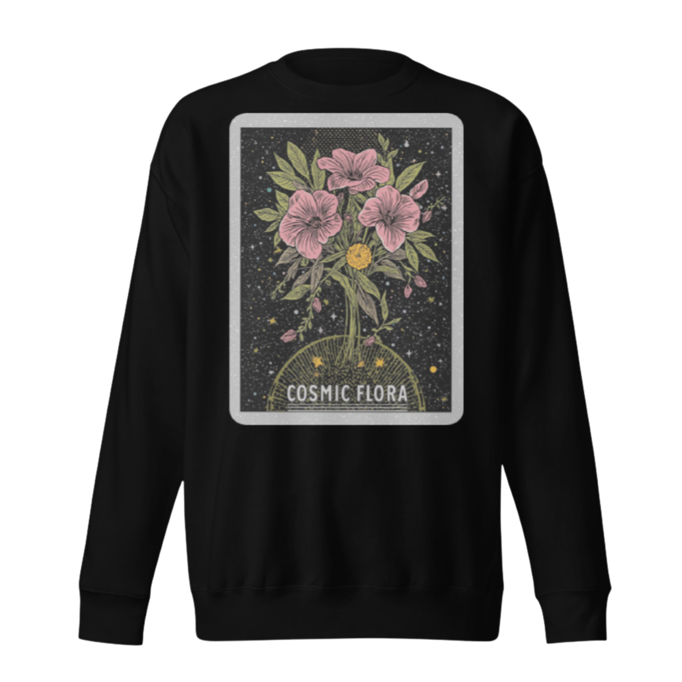 Cosmic Flora Premium Sweatshirt