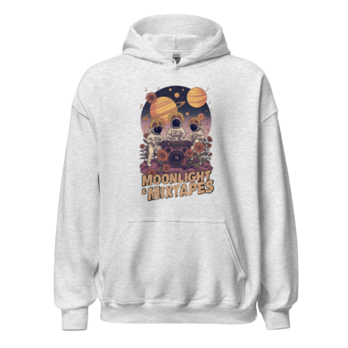Moonlight & Mixtapes Soft Blend Hoodie