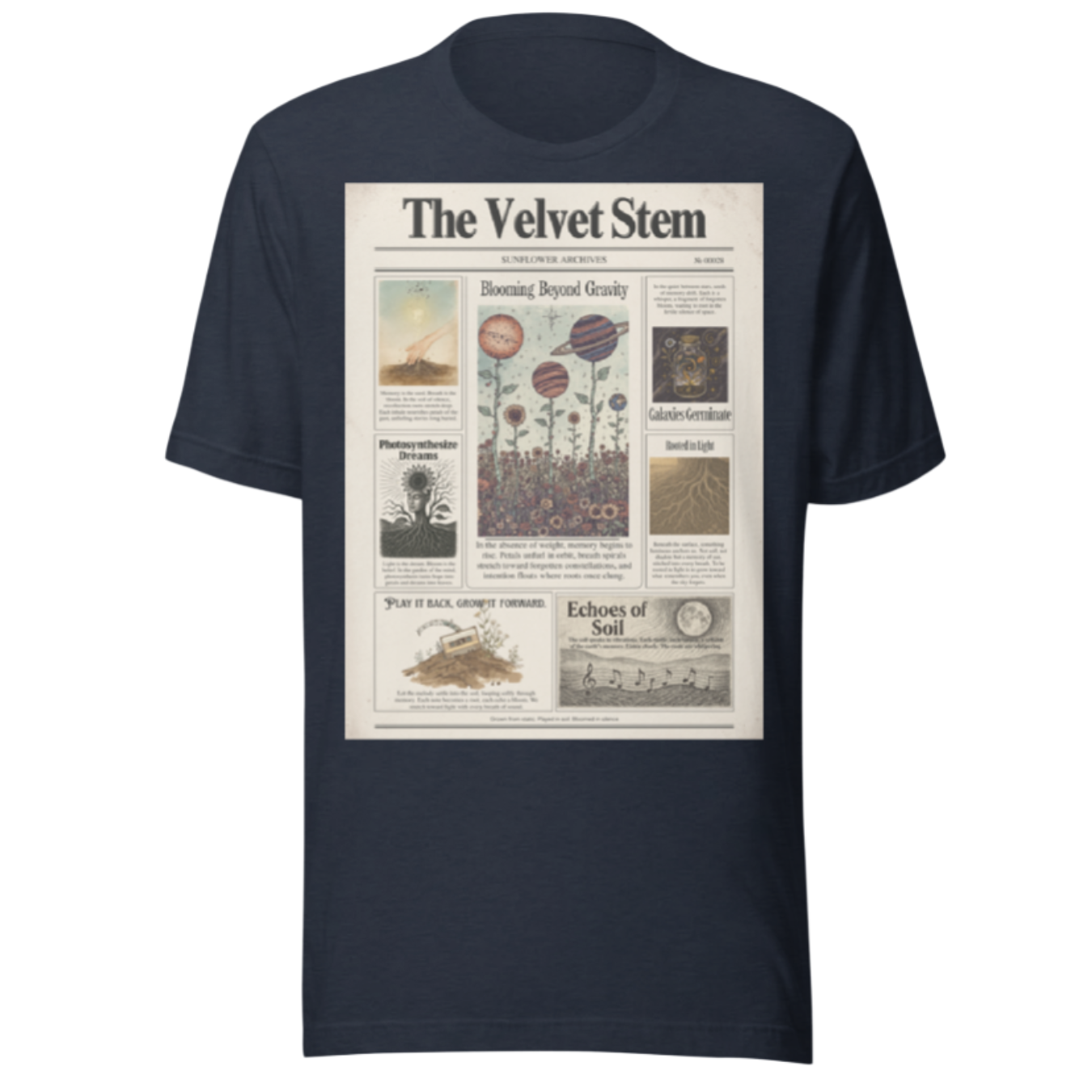 The Velvet Stem Essential Tee