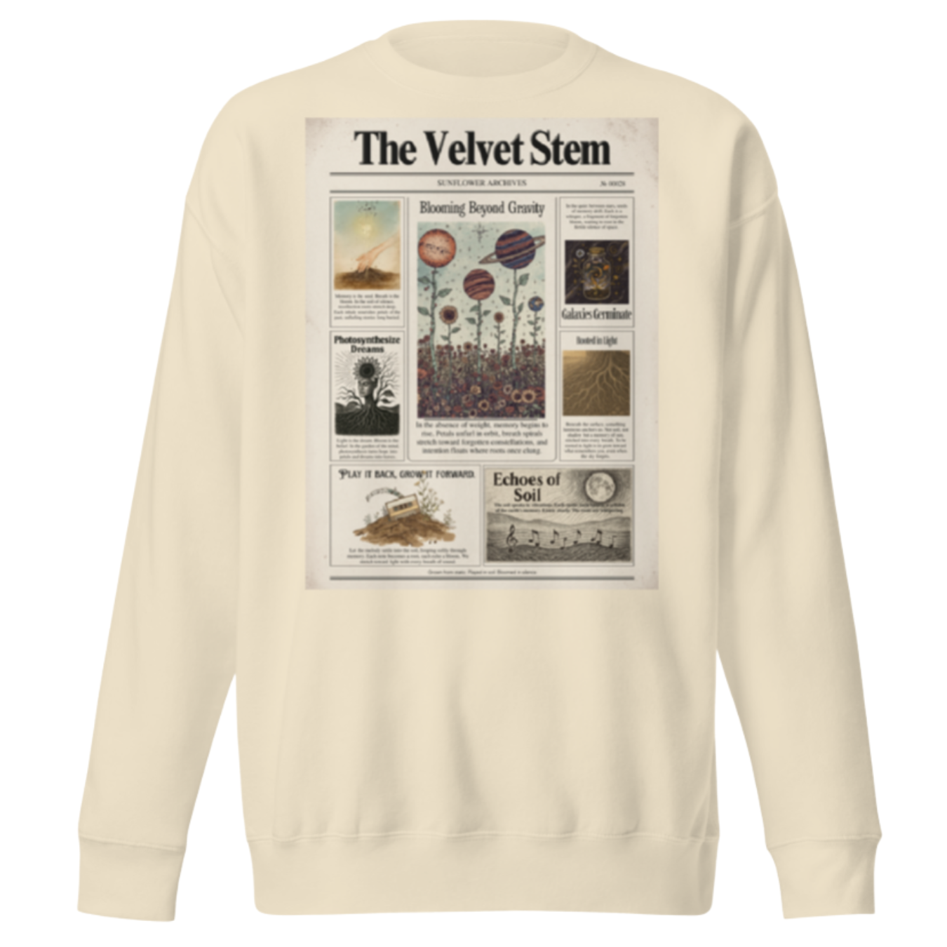 The Velvet Stem Premium Sweatshirt