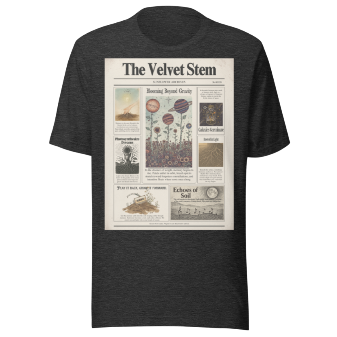 The Velvet Stem Essential Tee