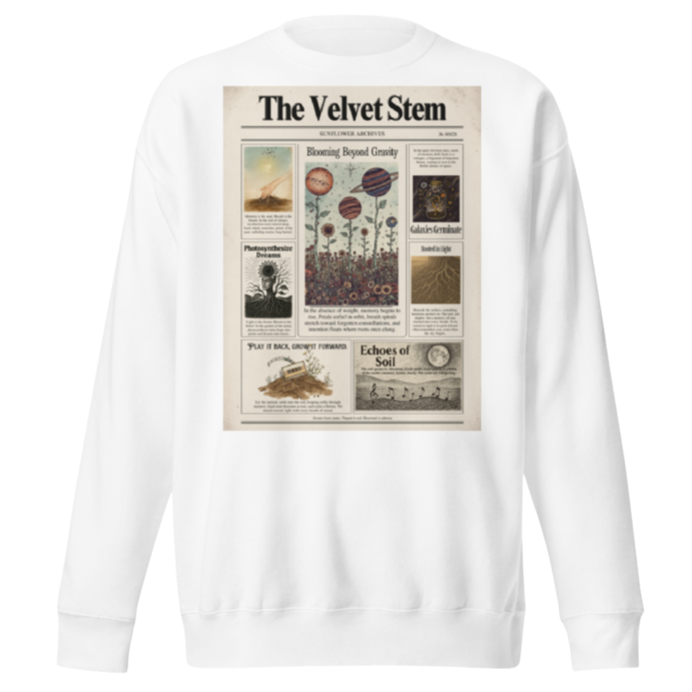 The Velvet Stem Premium Sweatshirt
