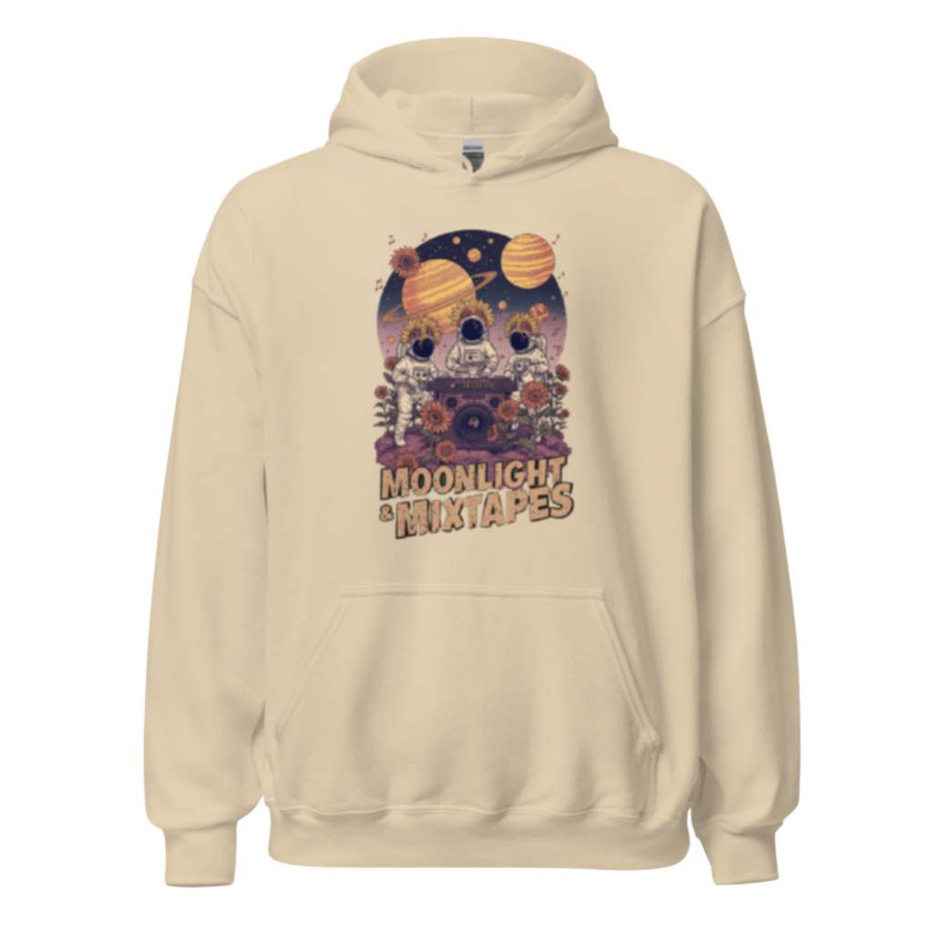Moonlight & Mixtapes Soft Blend Hoodie