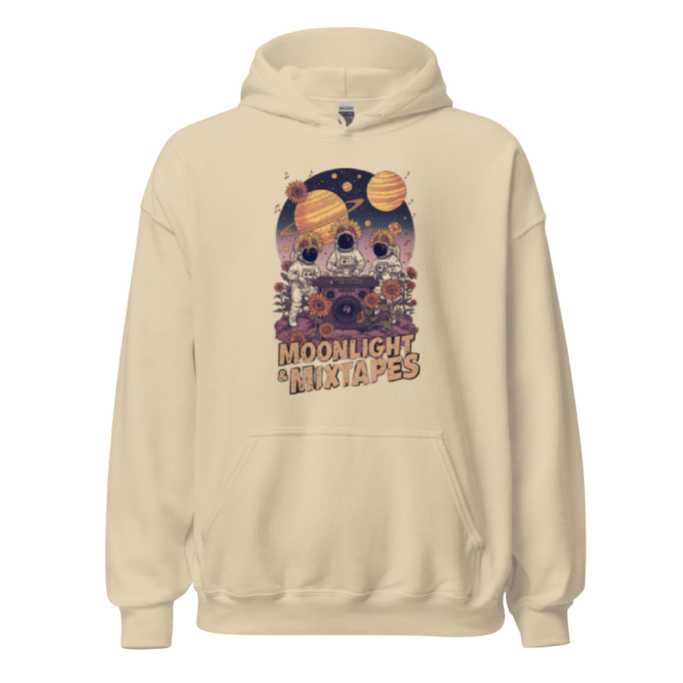 Moonlight & Mixtapes Soft Blend Hoodie