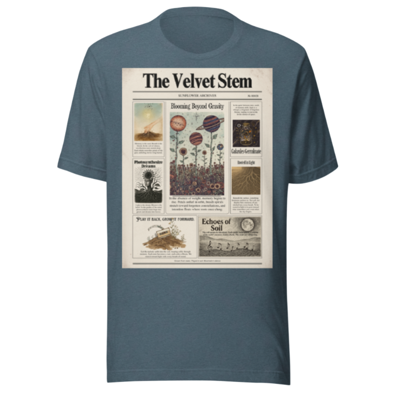 The Velvet Stem Essential Tee
