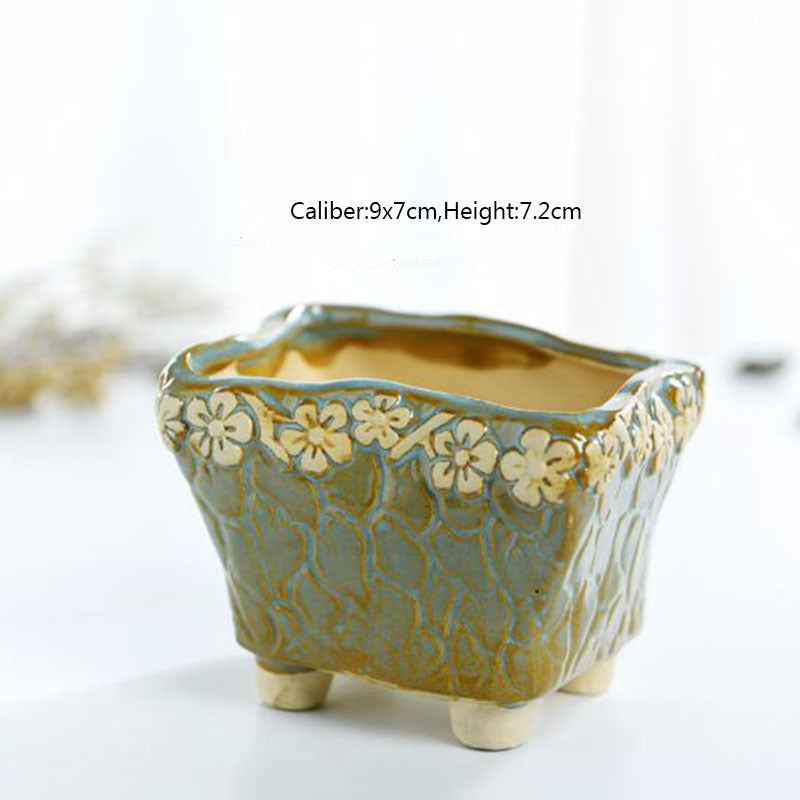 Ceramic Stoneware Flower Pot