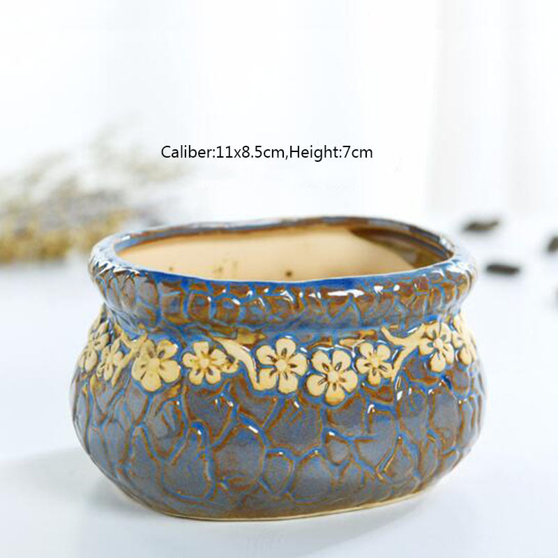 Ceramic Stoneware Flower Pot