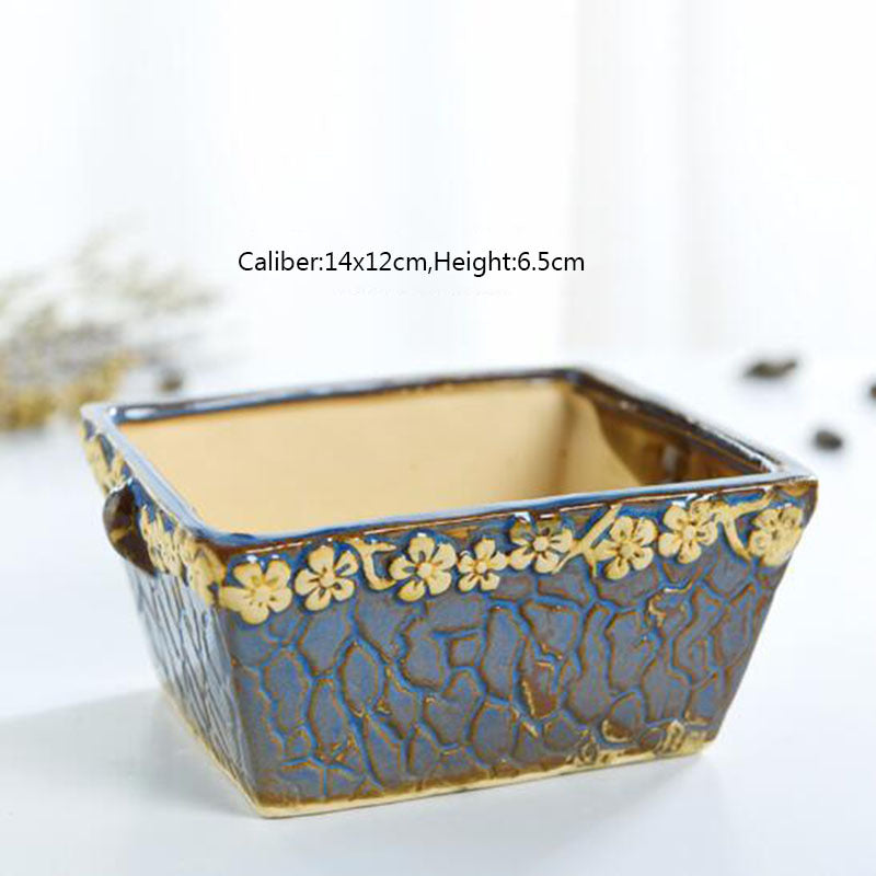 Ceramic Stoneware Flower Pot
