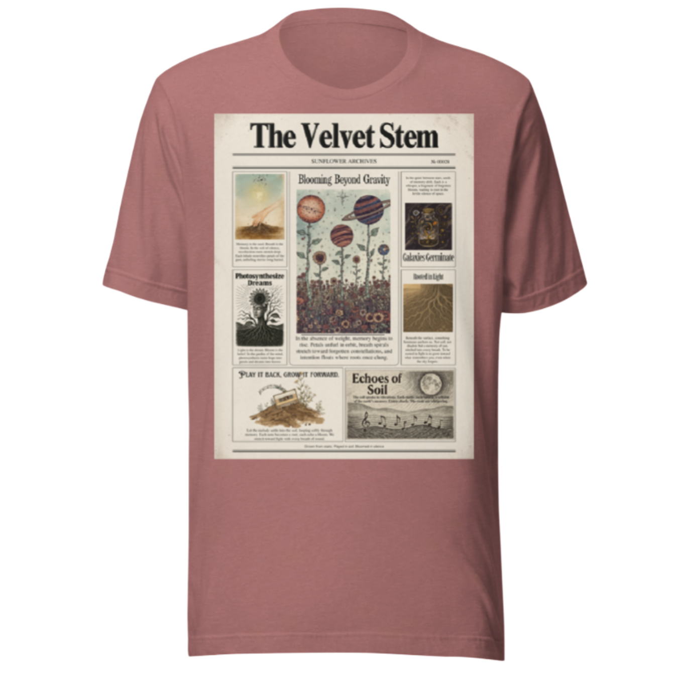 The Velvet Stem Essential Tee