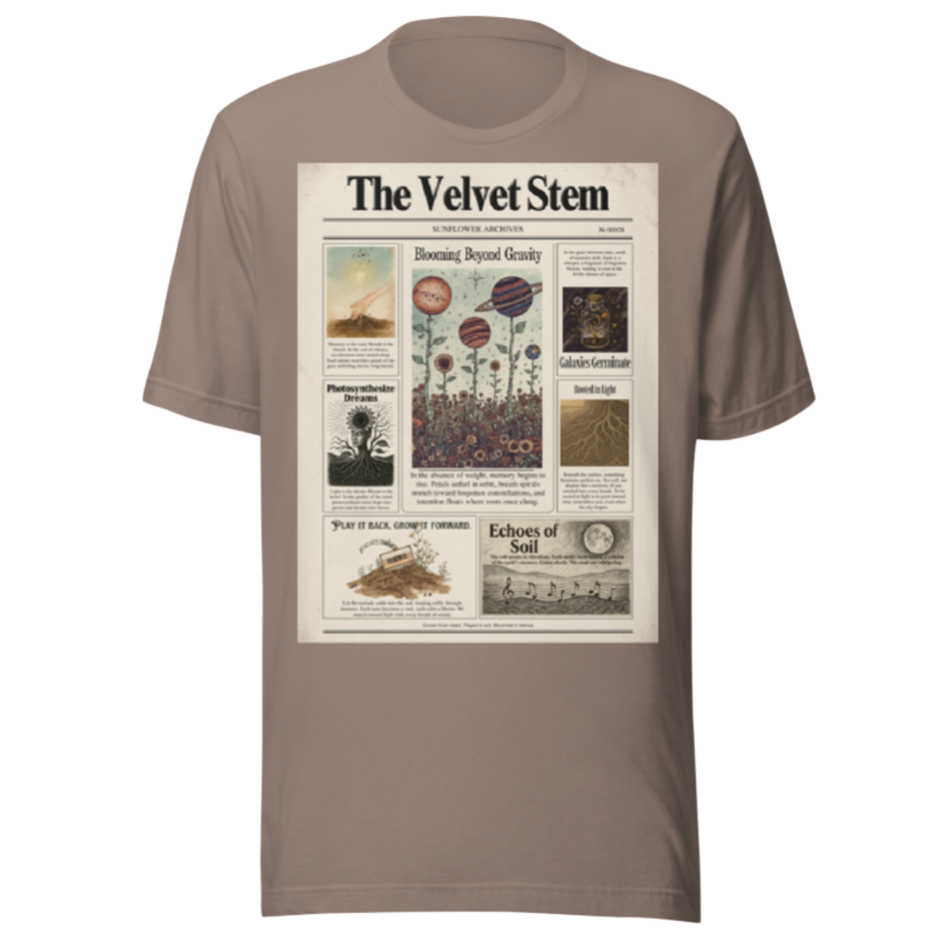 The Velvet Stem Essential Tee