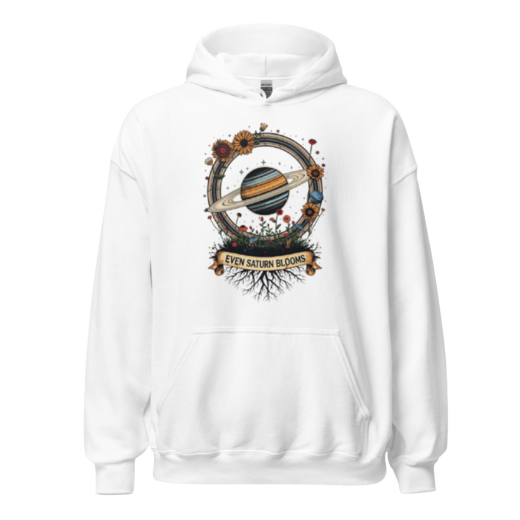 Even Saturn Blooms Blend Hoodie
