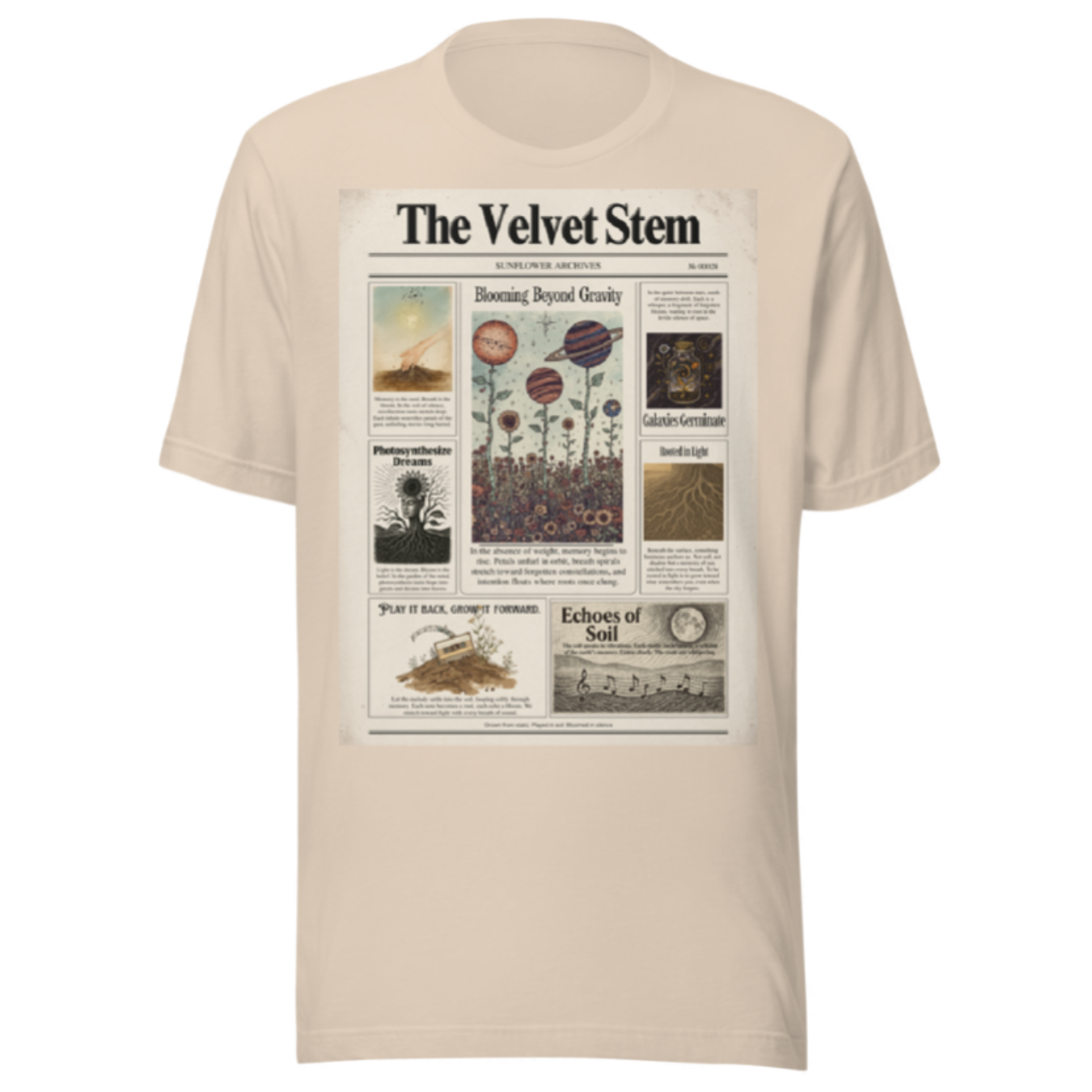 The Velvet Stem Essential Tee
