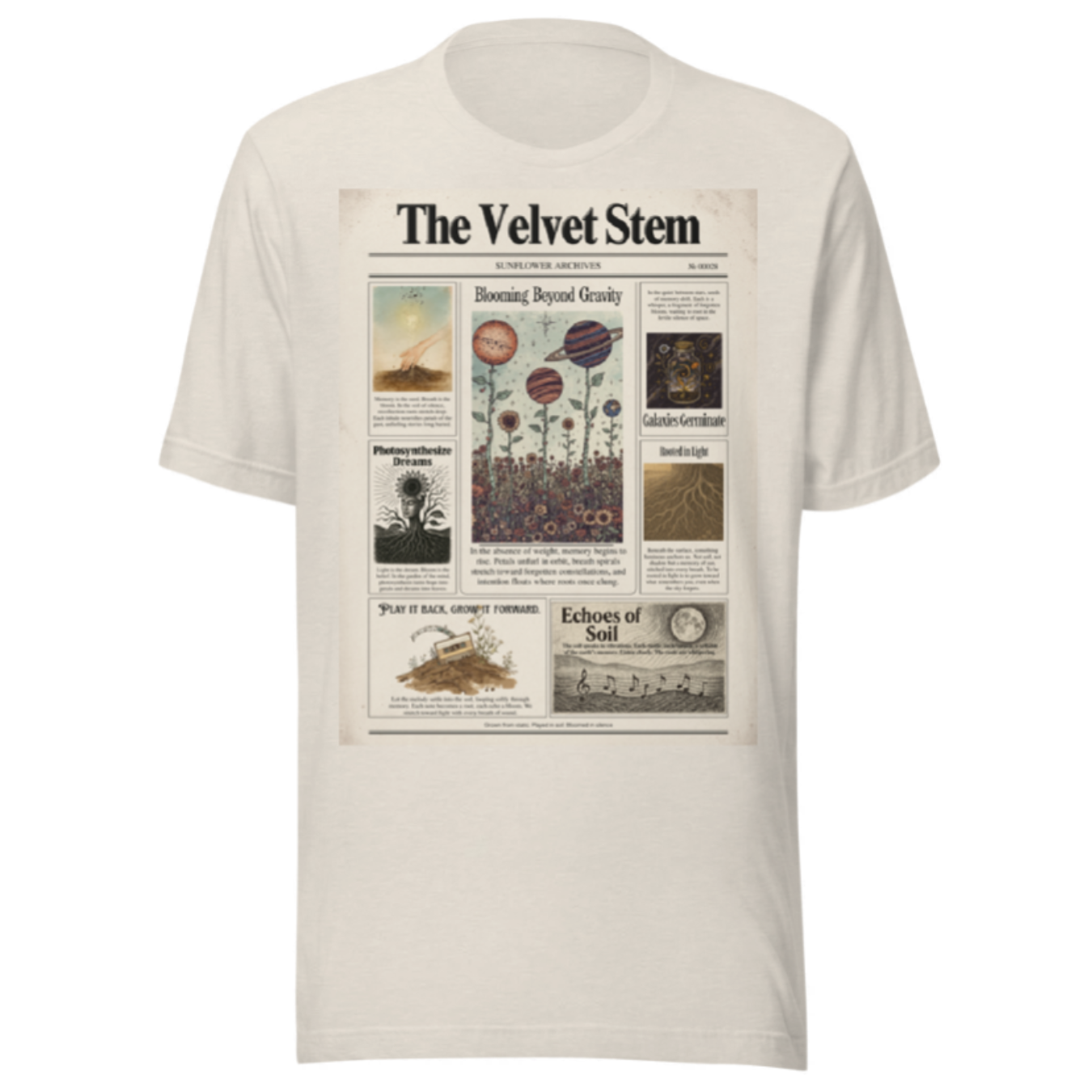 The Velvet Stem Essential Tee
