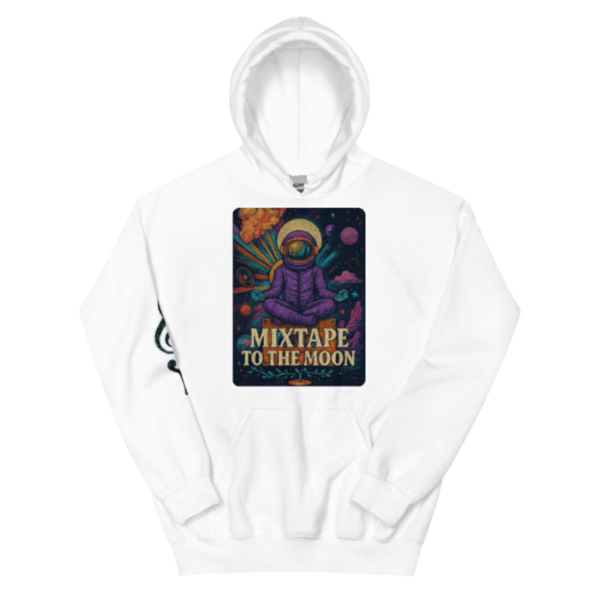 Mixtape to the Moon Soft Blend Hoodie