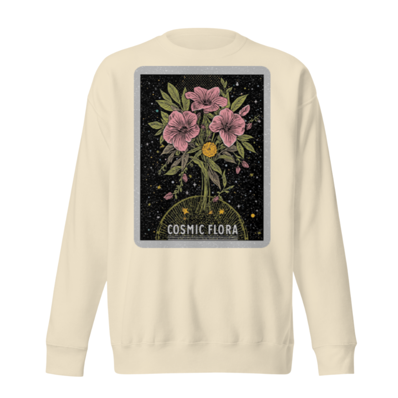 Cosmic Flora Premium Sweatshirt