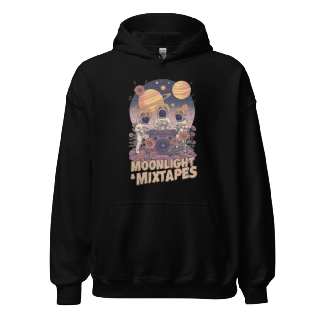 Moonlight & Mixtapes Soft Blend Hoodie