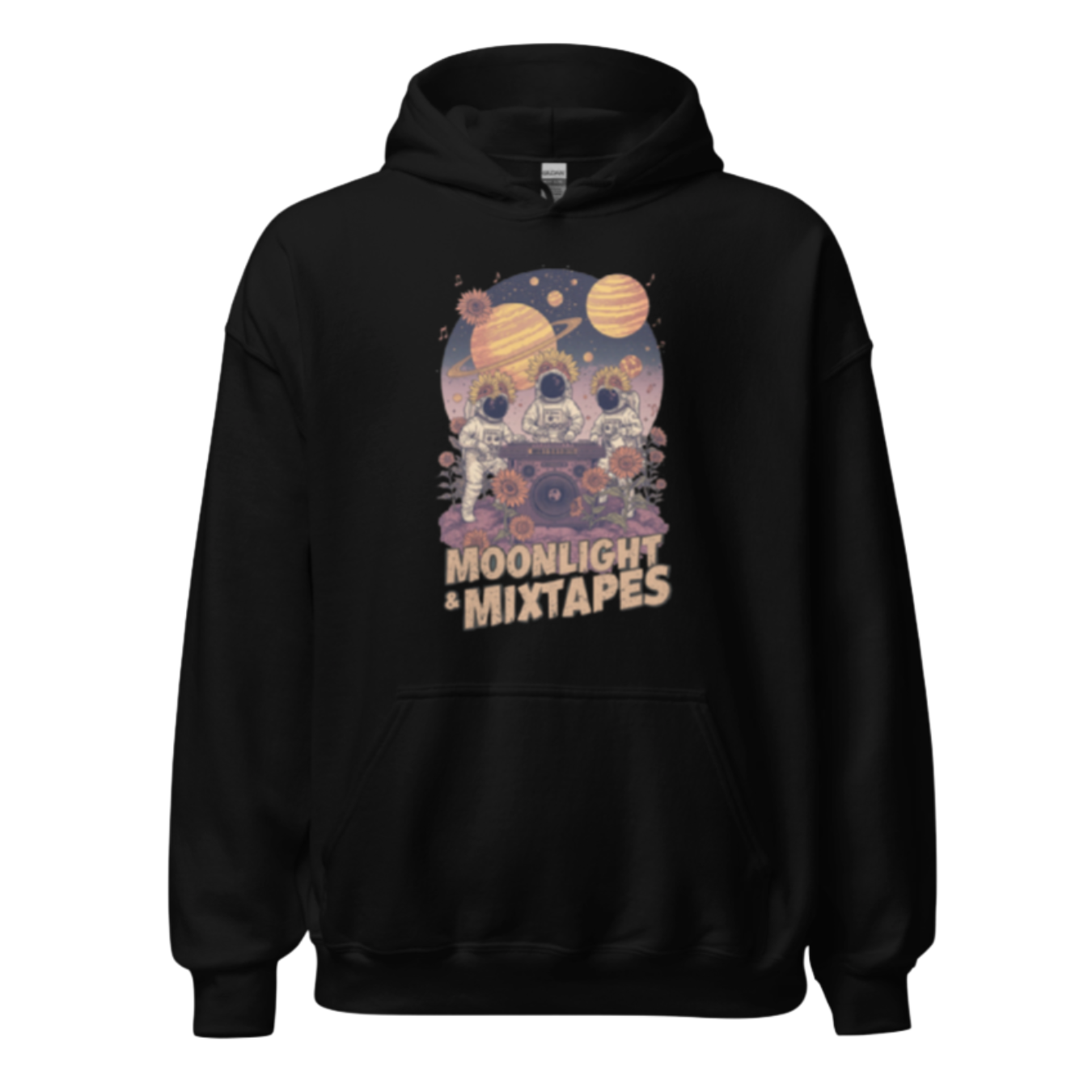 Moonlight & Mixtapes Soft Blend Hoodie
