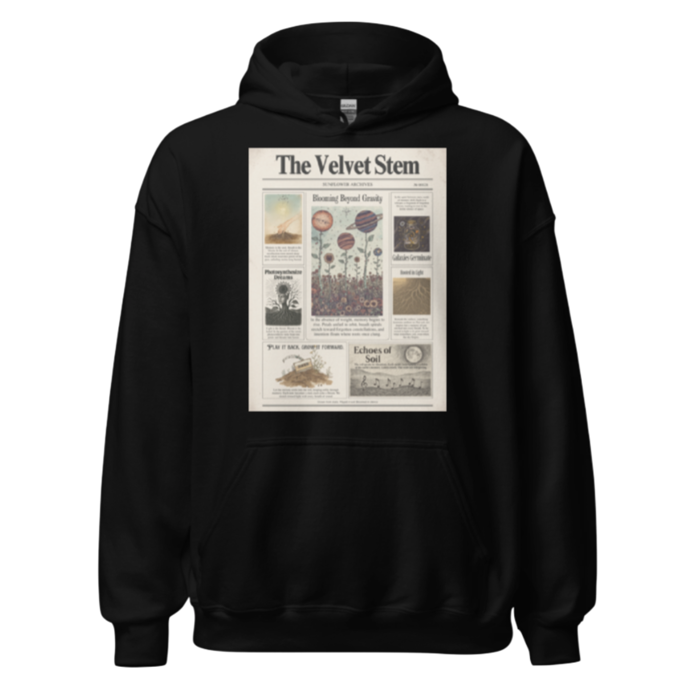 The Velvet Stem Soft Blend Hoodie