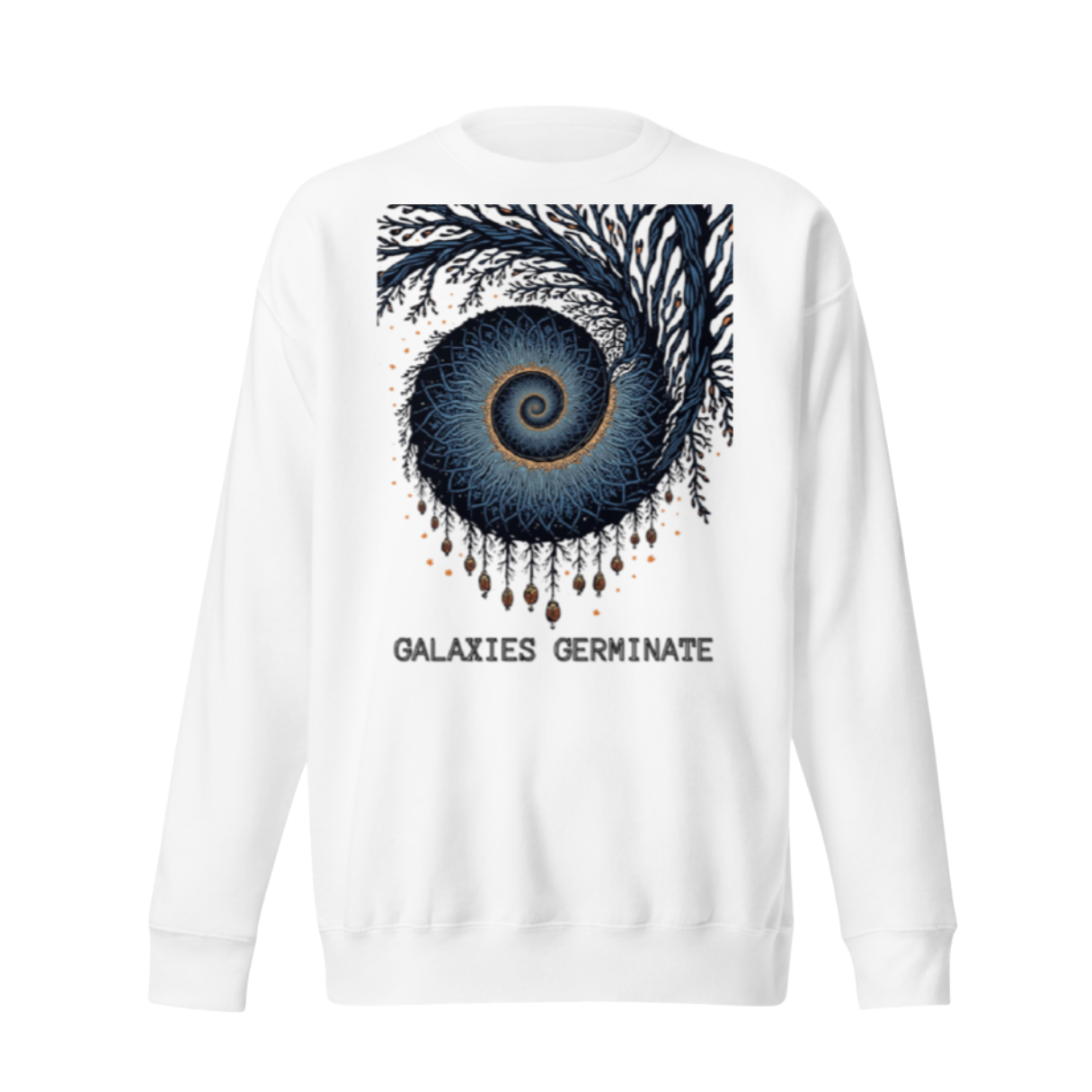 Galaxies Germinate Premium Sweatshirt