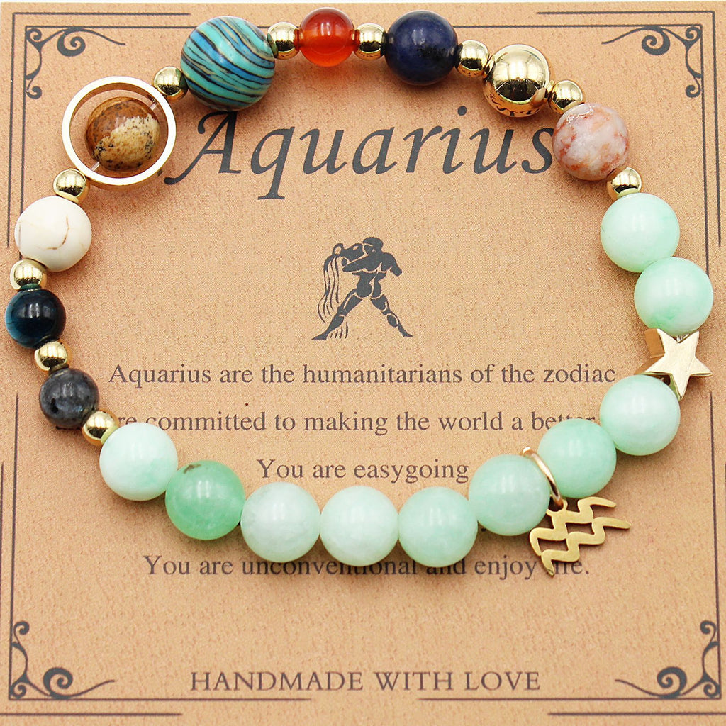 Morgan Stone Beaded Constellation Planet Bracelet