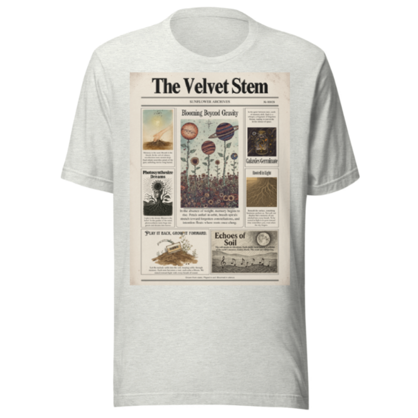 The Velvet Stem Essential Tee