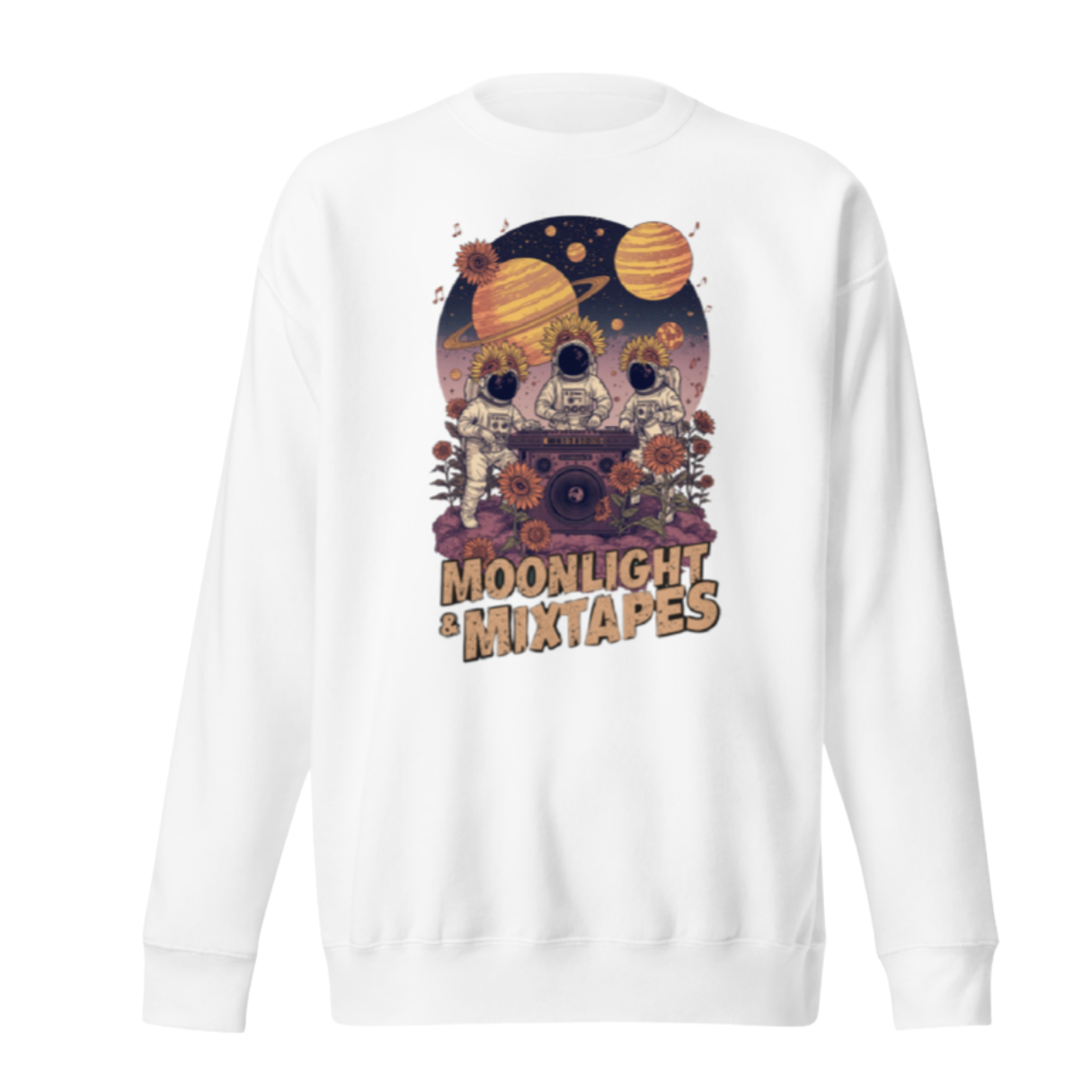 Moonlight & Mixtapes Premium Sweatshirt