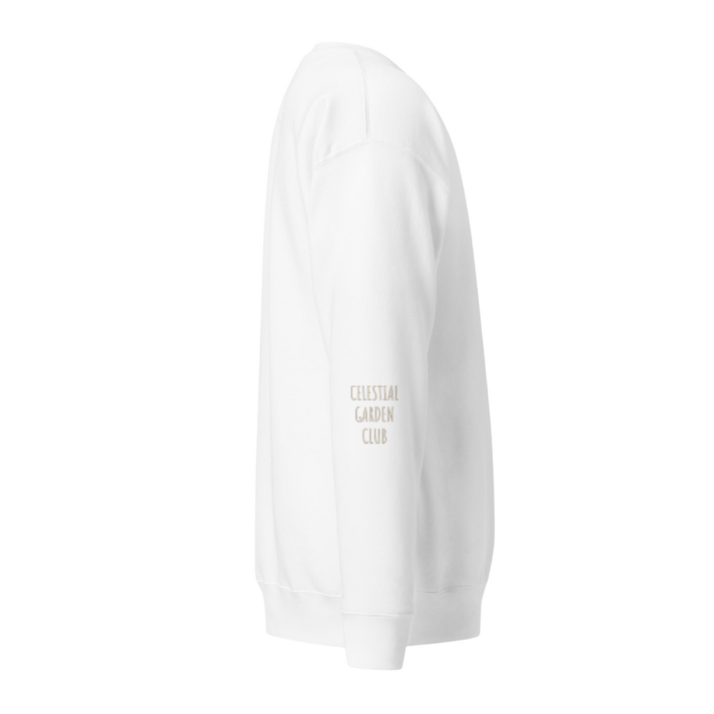 Even Saturn Blooms Premium Sweatshirt