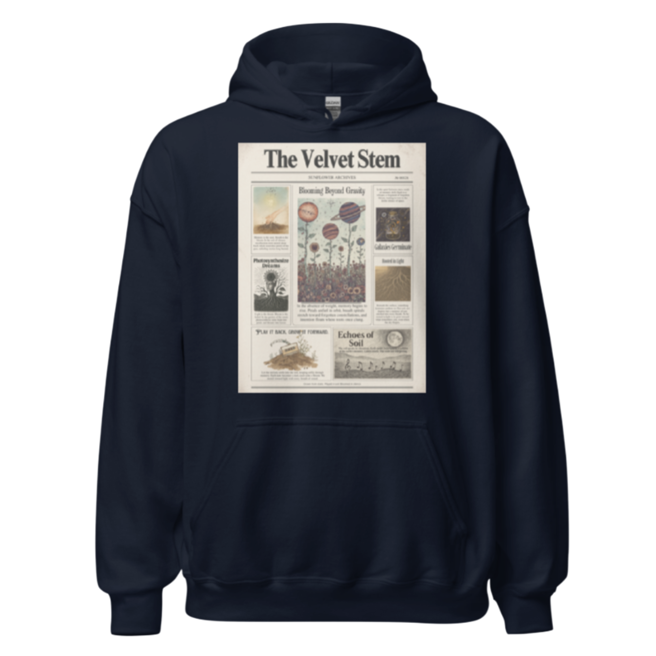 The Velvet Stem Soft Blend Hoodie