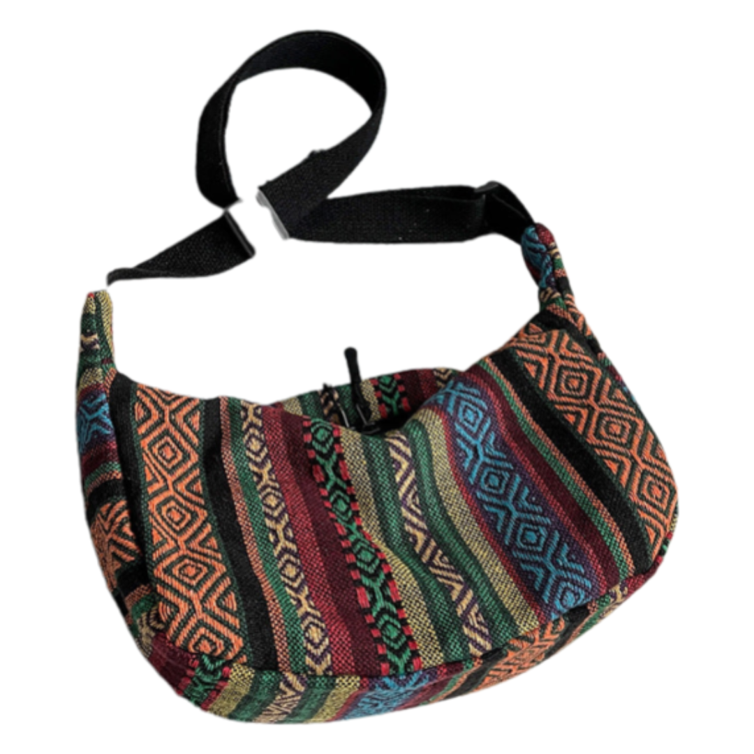 Retro Ethnic Style Crossbody Shoulder Bag