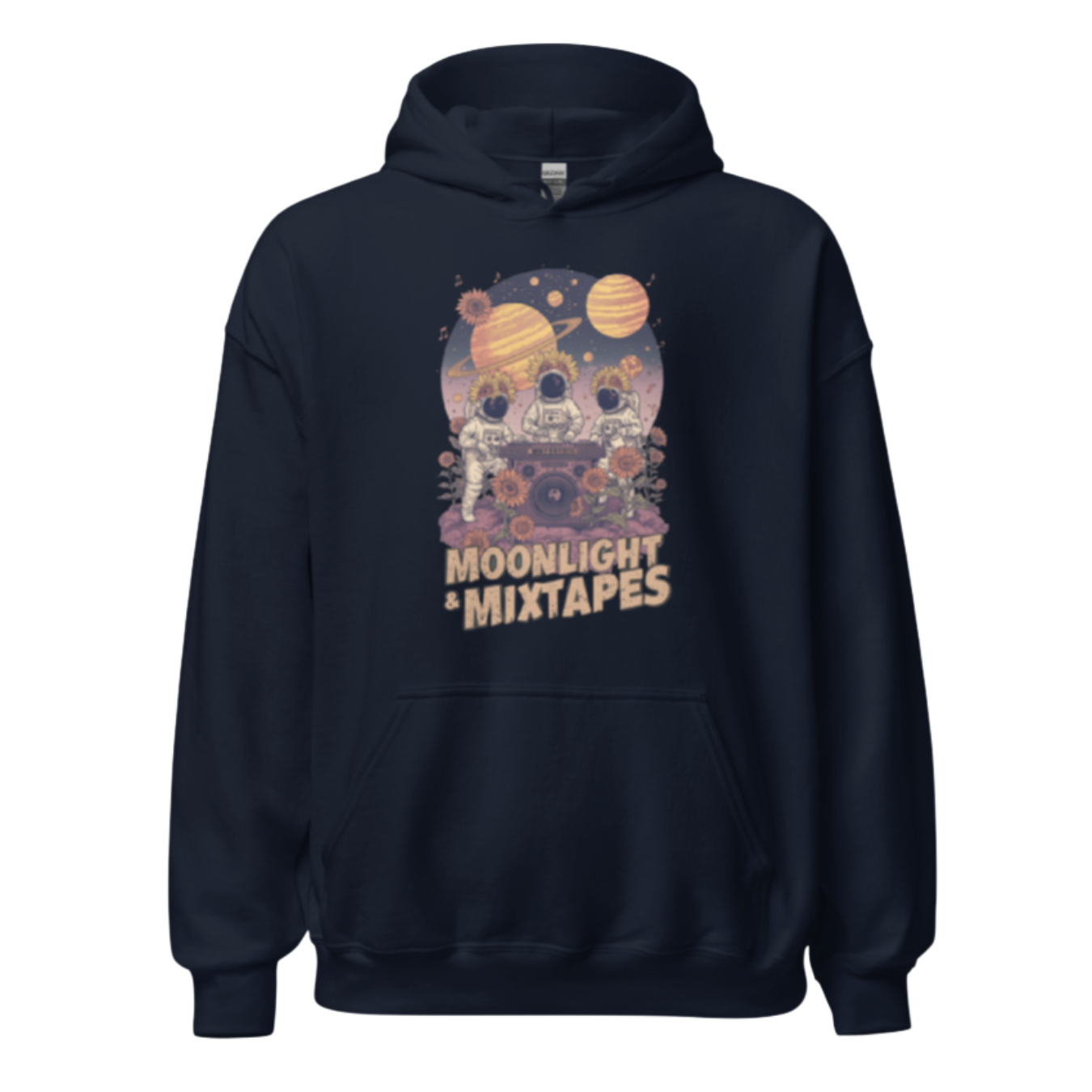 Moonlight & Mixtapes Soft Blend Hoodie