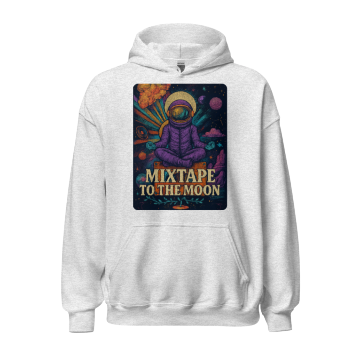 Mixtape to the Moon Soft Blend Hoodie