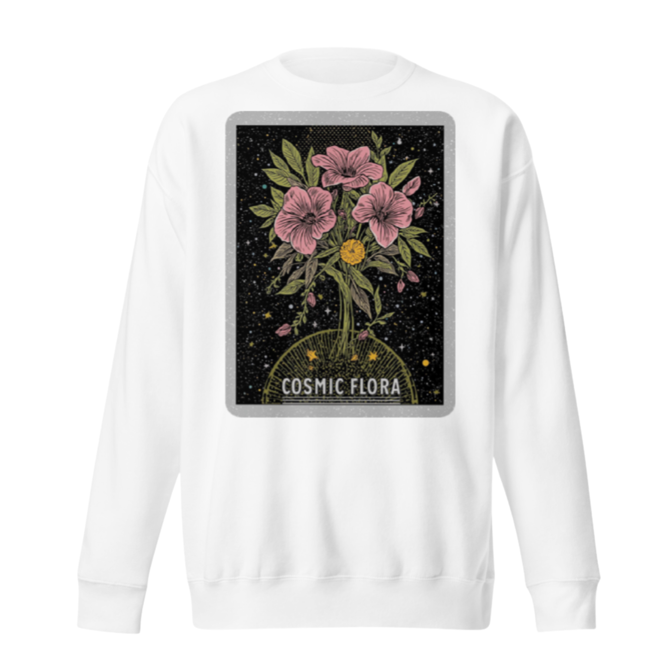 Cosmic Flora Premium Sweatshirt