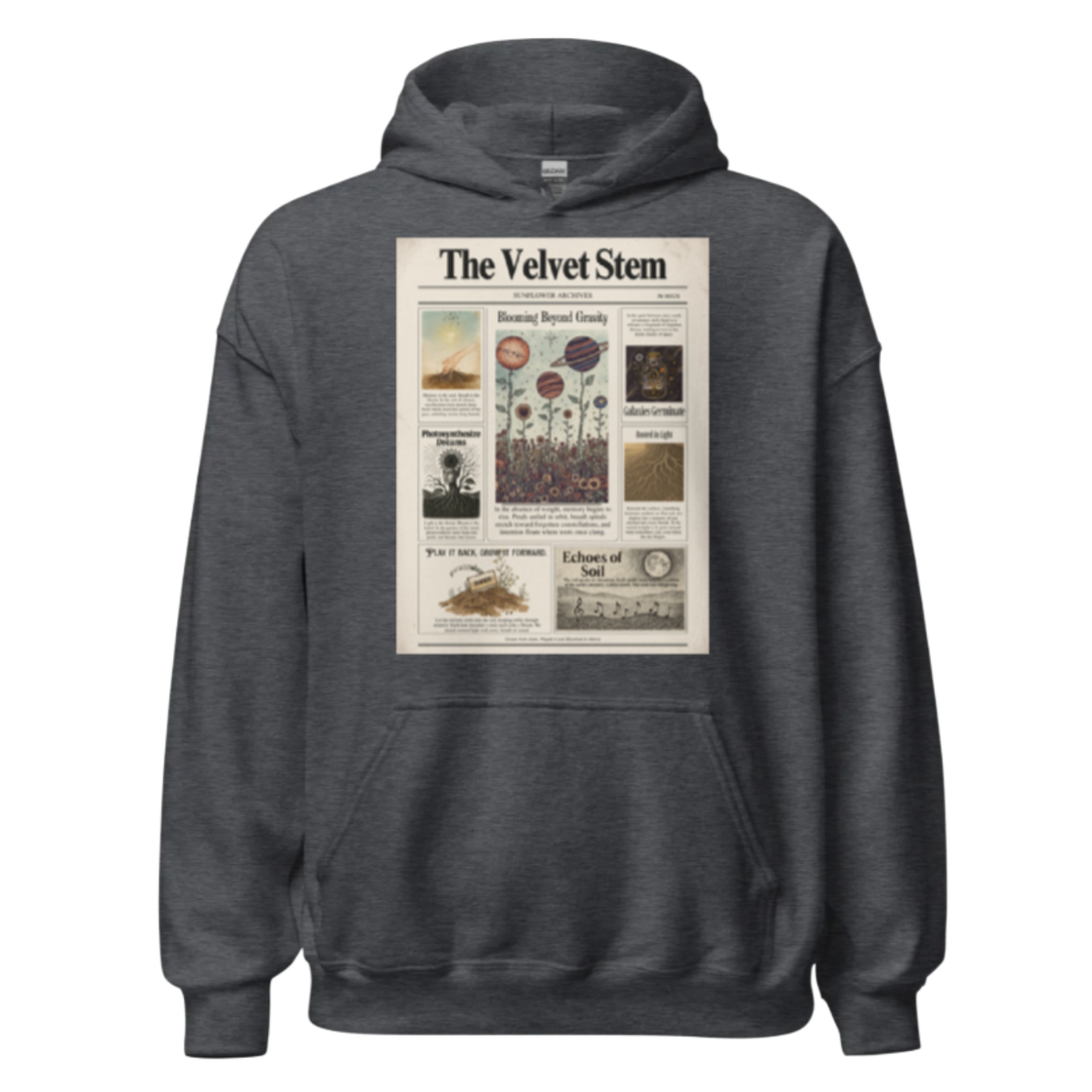 The Velvet Stem Soft Blend Hoodie