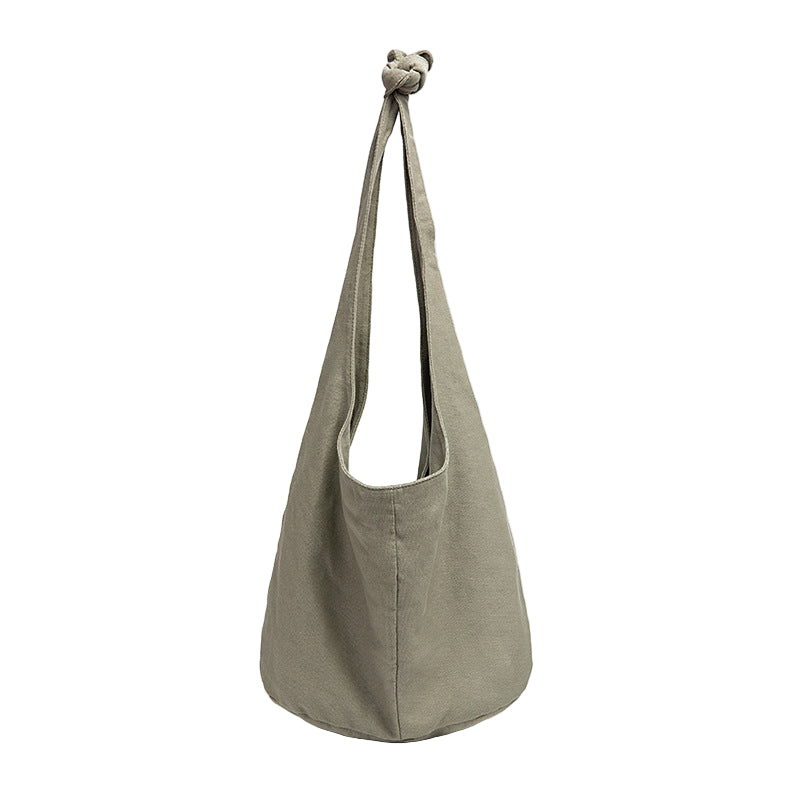 Everyday Canvas Linen Shoulder Handbag