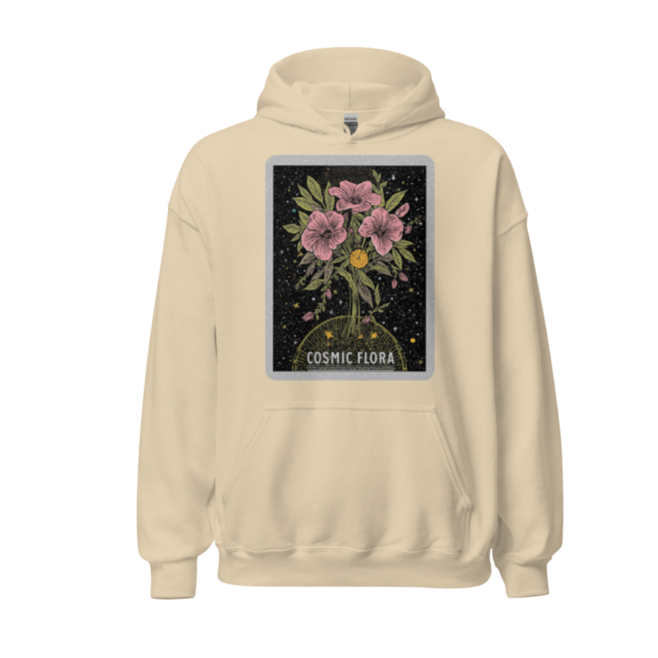 Cosmic Flora Soft Blend Hoodie
