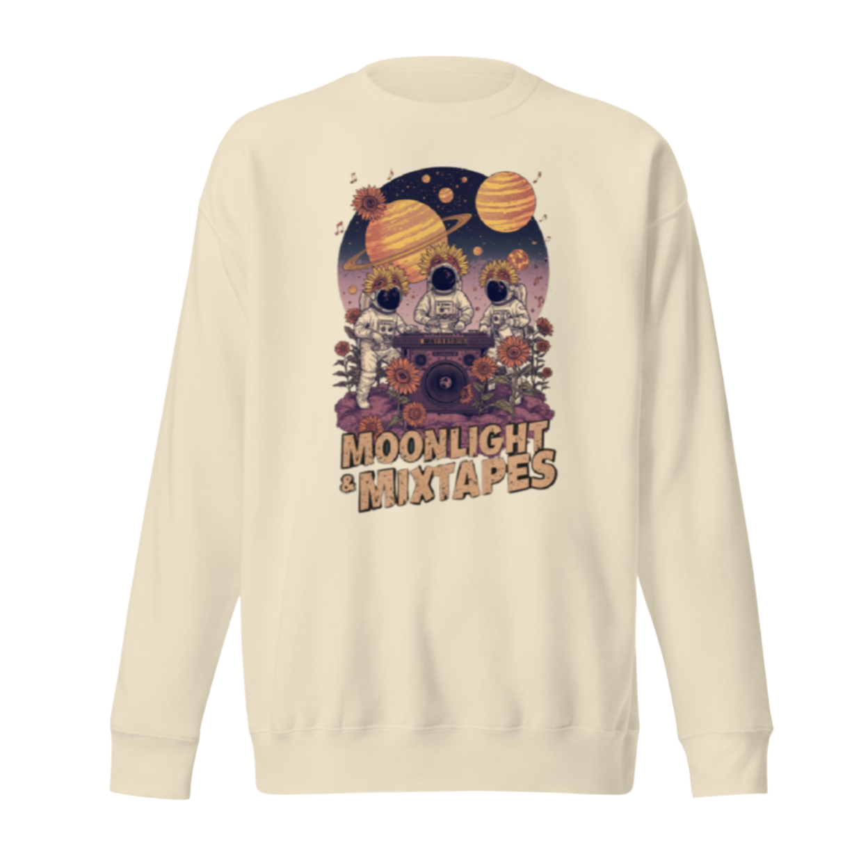 Moonlight & Mixtapes Premium Sweatshirt