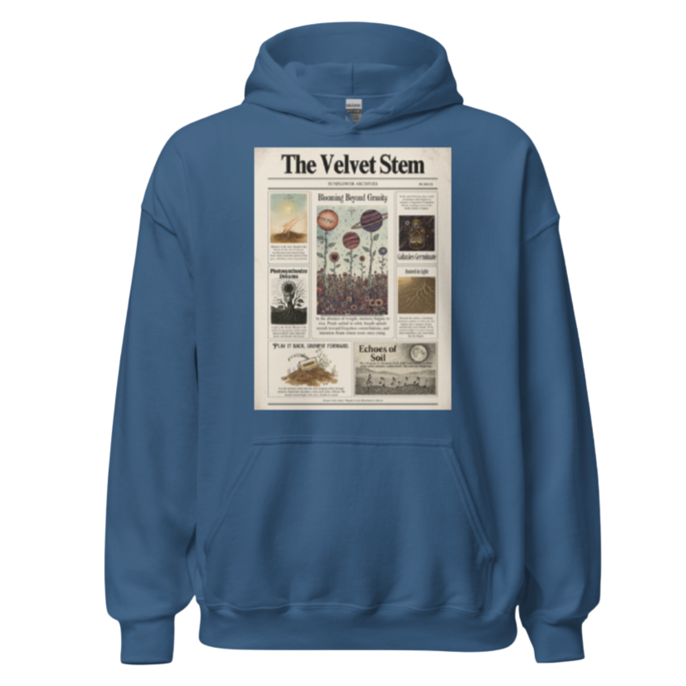 The Velvet Stem Soft Blend Hoodie