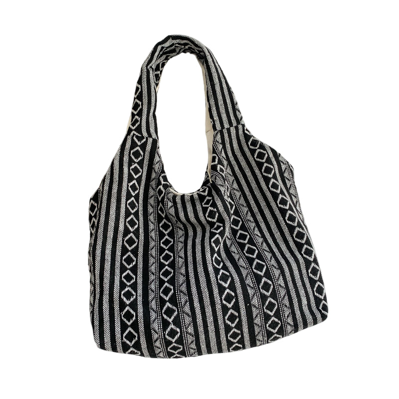 Retro Hippie Boho Commuter Handbag Large Capacity